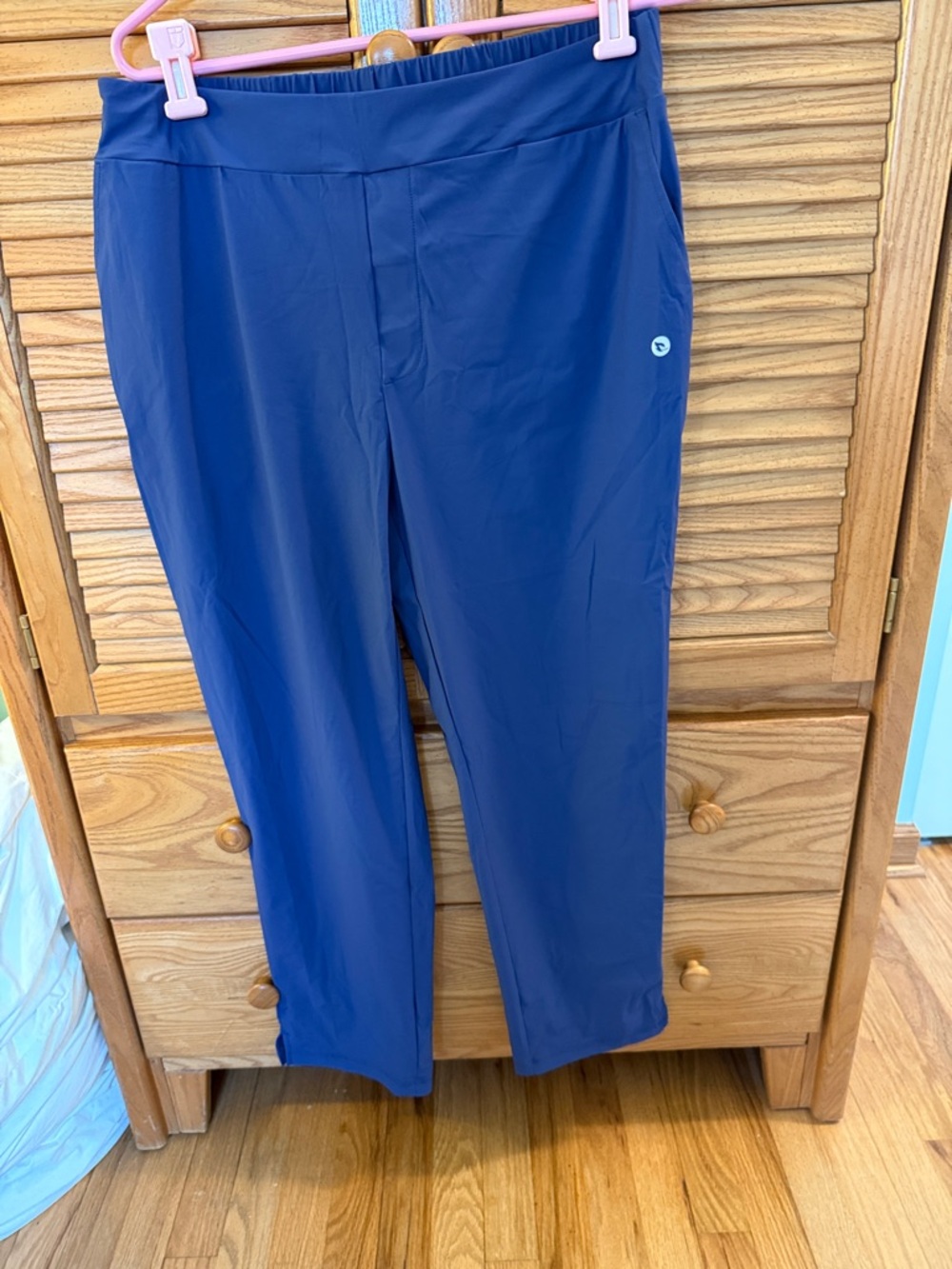 NWT 🌸 Baleaf Navy Ankle-Length Performance Pants Size Large